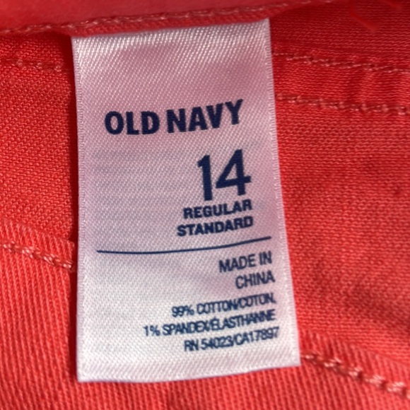 Old Navy sweetheart skinny classic rise pink size 14 pants - Picture 5 of 7